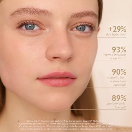 Lancaster Infinite Bronze Tinted Protection Sunlight Cream LSF30 Medium/Dark Shade 50 ml