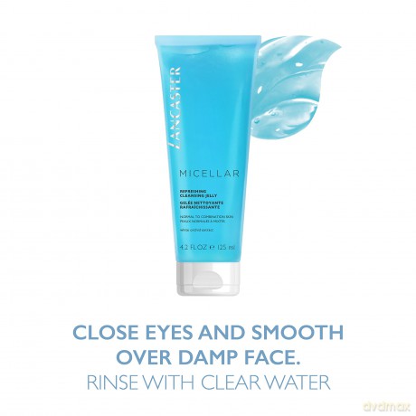 Lancaster Micellar Refreshing Cleansing Jelly - Reinigungsgel, 1er Pack(1 x 125 ml)