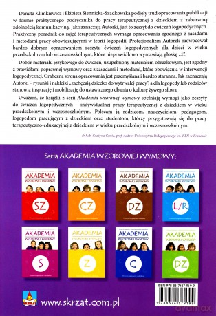 Akademia Wzorowej Wymowy Ż - Danuta Klimkiewicz, Elżbieta Siennicka-Szadkowska [KSIĄŻKA]