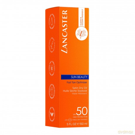 LANCASTER SUN BEAUTY - Fast Tan Optimizer Pflegendes Sonnenöl SPF50 150 ml