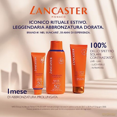 LANCASTER SUN BEAUTY - Sonnenmilch SPF30 175 ml