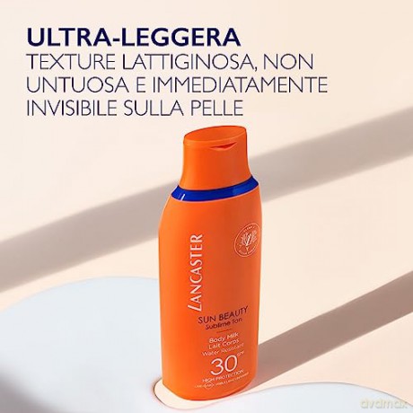LANCASTER SUN BEAUTY - Sonnenmilch SPF30 175 ml