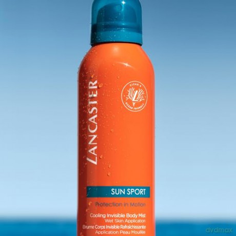 LANCASTER SUN SPORT - Kühlendes Transparentes Spray SPF50 200 ml Zitrus