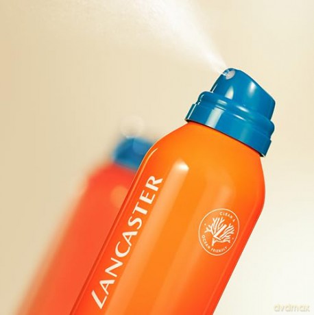 LANCASTER SUN SPORT - Kühlendes Transparentes Spray SPF50 200 ml Zitrus