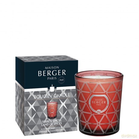 Land of Spices Paprika Geode Duftkerze