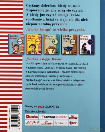 Basia Wielka Księga - Zofia Stanecka, Marianna Oklejak [KSIĄŻKA]