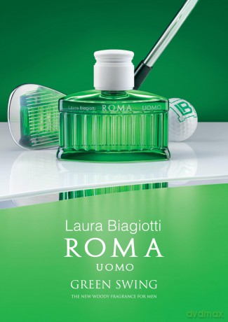 Laura Biagiotti, Roma Uomo Green Swing Man, Eau de Toilette, Herrenduft, 125 ml