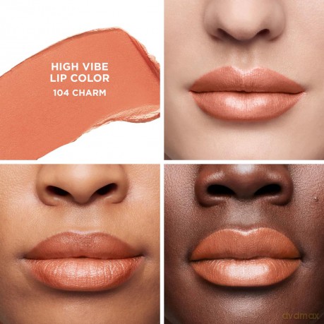 Laura Mercier High Vibe Lip Color Lipstick - Charm (Pale Nude Beige) 0.05oz