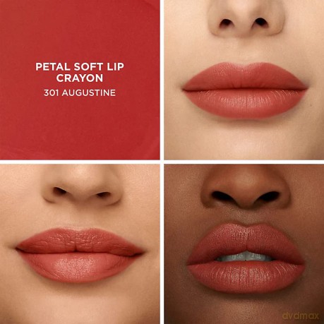 Laura Mercier Petal Soft Lipstick Crayon - Augustine (Deep Coral Nude) 0.06oz