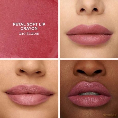 Laura Mercier Petal Soft Lipstick Crayon - Elodie (Dusty Mauve) 0.06oz (1.6g)