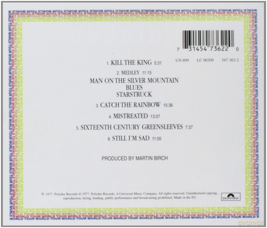 Rainbow: On Stage (Wersja Zremasterowana) [CD]