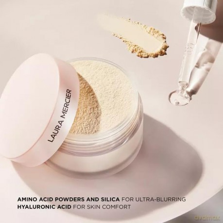 LAURA MERCIER Translucent Loose Setting Powder Ultra-Blur Mini - Translucent Medium Deep 6 g