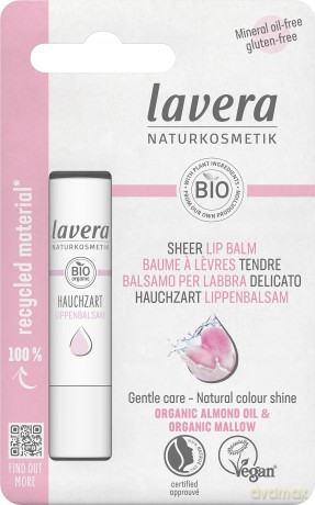 Lavera Organic Sheer Lip Balm New 4.5g