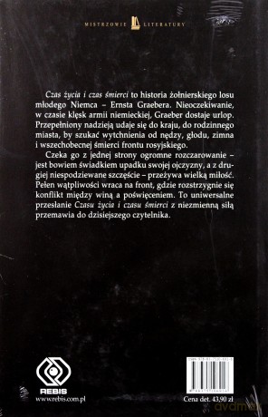 Czas Życia I Czas Śmierci - Erich Maria Remarque [KSIĄŻKA]
