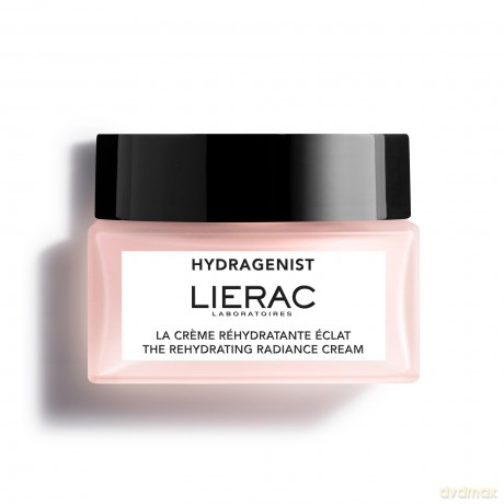 Lierac Hydragenist Die feuchtigkeitsspendende Gesichtscreme zur Aufhellung, für normale bis trockene Haut, 50 ml
