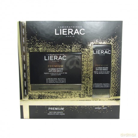 Lierac premium voluptueuse crema 50ml + contorno de ojos 15ml