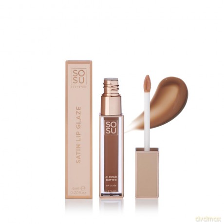 Lip gloss Shimmer Lip Glaze 6 ml - Shade: Almond Butter