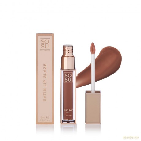 Lip gloss Shimmer Lip Glaze 6 ml - Shade: Birthday Suit