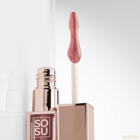 Lip gloss Shimmer Lip Glaze 6 ml - Shade: Rose Gold