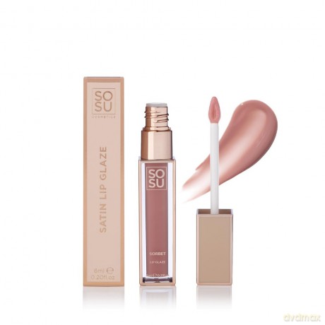 Lip gloss Shimmer Lip Glaze 6 ml - Shade: Sorbet