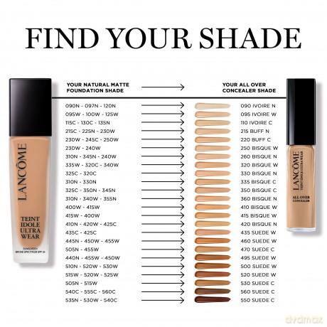 Liquid concealer Teint Idole Ultra Wear All Over Concealer 13 ml - Shade: 250 Bisque Warm W025