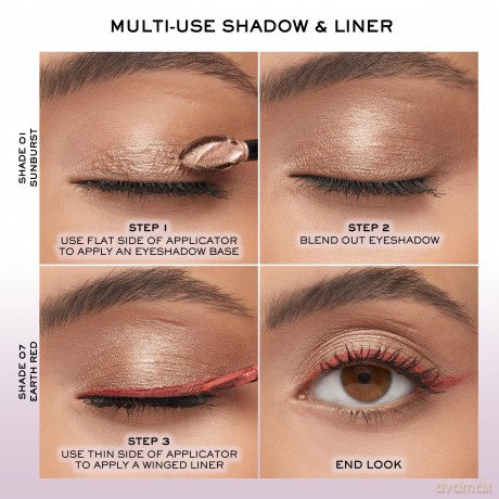 Liquid eyeshadows and liners 2in1 Id´le Tint Liquid Eye-Blusher 7 ml - Shade: 01 Sunburst