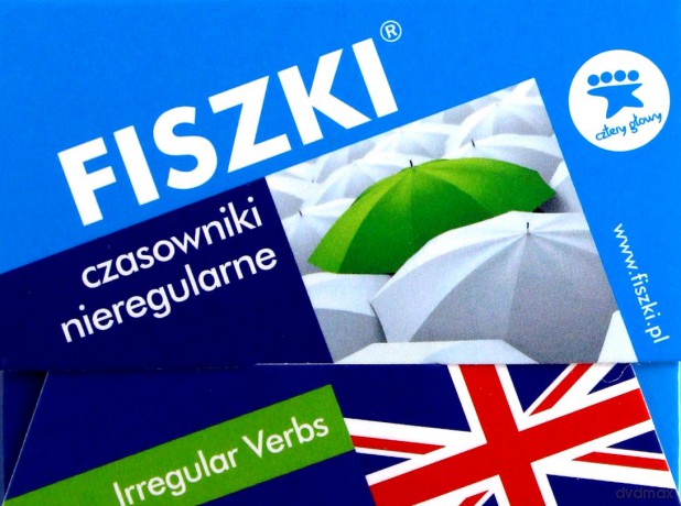 Fiszki Angielski Czasowniki Nieregularne [KSIĄŻKA]