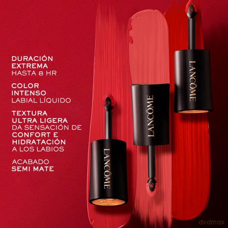 Long-lasting matte lipstick L`Absolu Rouge Drama Ink Semi-Matte Lip Ink 6 ml - Shade: 368 Rose Lanc´me