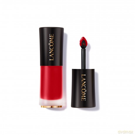 Long-lasting matte lipstick L`Absolu Rouge Drama Ink Semi-Matte Lip Ink 6 ml - Shade: 525 French Bisou