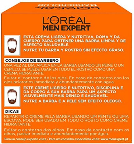 L'ORÉAL L'Oreal Men Expert 3-in-1 Bartcreme, 50 ml