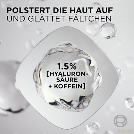 L'Oréal Paris Concealer für ein natürliches Strahlen, Feuchtigkeitsspendend und aufpolsternd, Gesichts Make-Up mit Hyaluronsäure und Koffein, True Match Radiant Serum Concealer 9N, 11 ml
