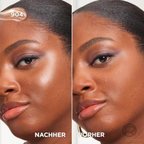 L'Oréal Paris Flüssiger Highlighter für Gesicht und Körper mit Glycerin und Sheabutter, Perfect Match Lumi Glotion, Natural Glow Enhancer, 904 Deep Glow, 40 ml