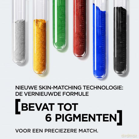 L'Oréal Paris Perfect Match in 12N Ebony, flüssiges Make-up natürlichen Teint, 30 ml