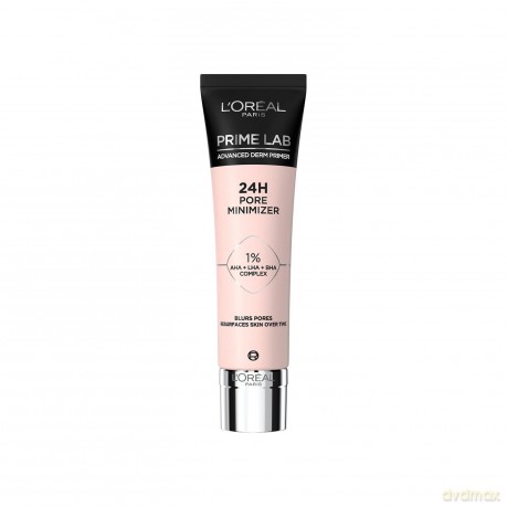 L'Oréal Paris Pore Minimizer Primer, Basis für ein langanhaltendes Make-up, sofort kaschierte Unebenheiten und optisch getarnte Poren, Bis zu 24h Halt, Prime Lab Advanced Derm Primer, 30 ml