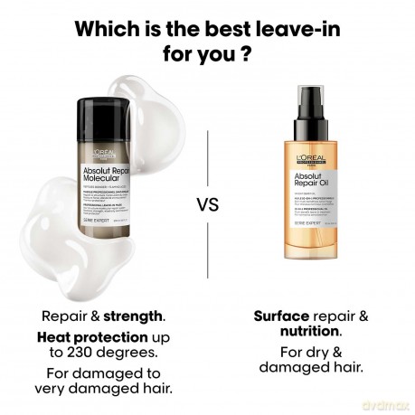 Loreal Professionnel Paris Serie Expert Absolut Repair Molecular Leave-Mask für alle strapazierten Haare 100ml