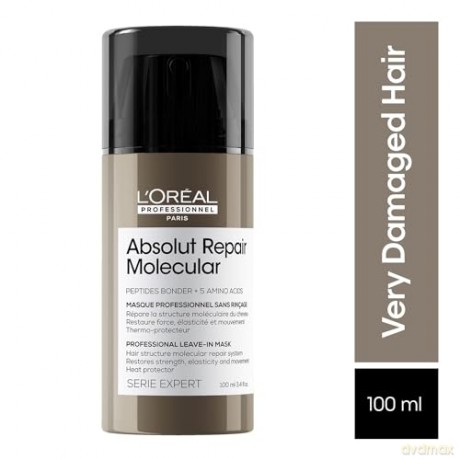 Loreal Professionnel Paris Serie Expert Absolut Repair Molecular Leave-Mask für alle strapazierten Haare 100ml