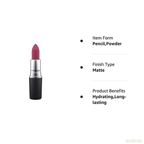Mac Lips L/Stick Pow.Kiss Burning Love