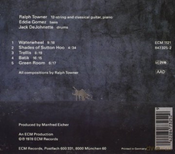 Ralph Touner: Batik [CD]