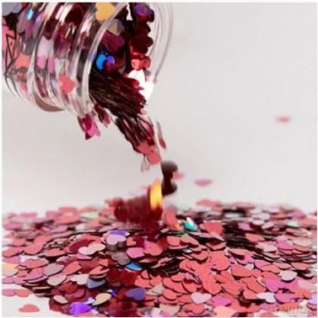 Mac, Glitter - Pink Hearts, 4,5 G.