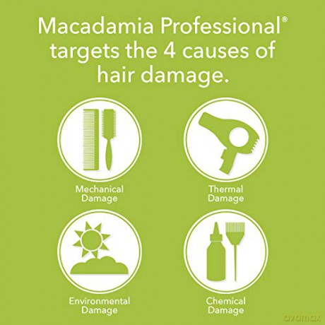 Macadamia Professional Weightless Moisture Shampoo,Avocado,Macadamia, 1er Pack (1 x 1 l)