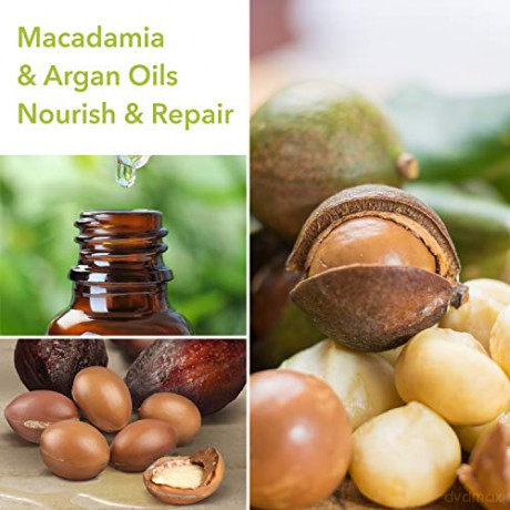 Macadamia Professional Weightless Moisture Shampoo,Avocado,Macadamia, 1er Pack (1 x 1 l)