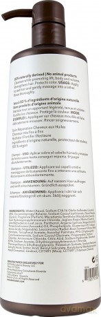 Macadamia Professional Weightless Moisture Shampoo,Avocado,Macadamia, 1er Pack (1 x 1 l)