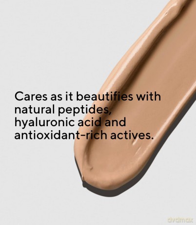 MÁDARA Organic Skincare | SKINONYM Semi-Matte Peptide Foundation, 35 TRUE BEIGE, 30ml - Gestärkt durch kollagenunterstützende Peptide, Passt sich der Hautstruktur an, Dermatologisch getestet