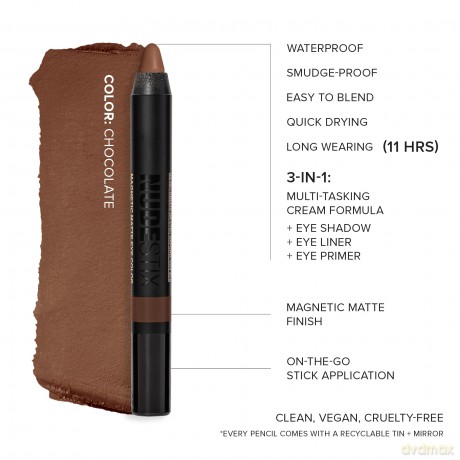 Magnetic Matte Eye Colour Nr. 04 Chocolate 2,8 g
