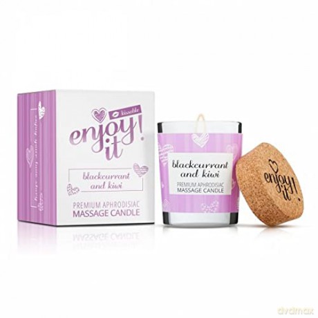 MAGNETIFICO ENJOY IT! Massagekerze 70ml Schwarze Johannisbeere KIWI