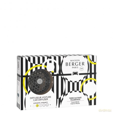 Maison Berger - Illusion Autodiffusor + Nachfüllpackung Terre Sauvage