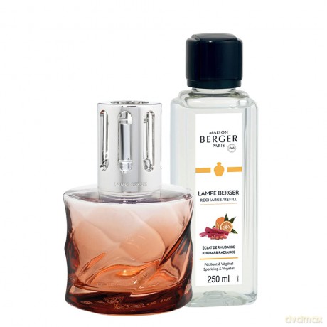 MAISON BERGER Geschenkpackung | Spirale Bernstein 4780 | 250 ml Rhabarber