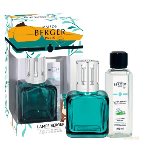 Maison Berger Paris Geschenkset 4816 | Glacon verte Summer l + 250 ml Parfum