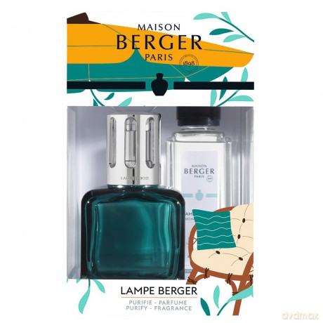 Maison Berger Paris Geschenkset 4816 | Glacon verte Summer l + 250 ml Parfum