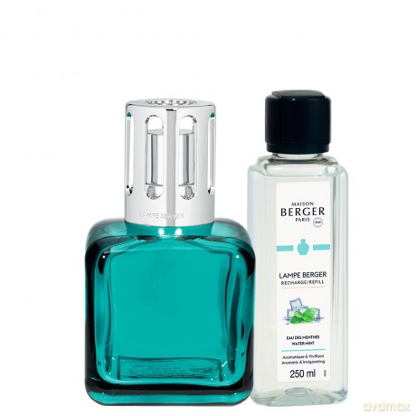 Maison Berger Paris Geschenkset 4816 | Glacon verte Summer l + 250 ml Parfum